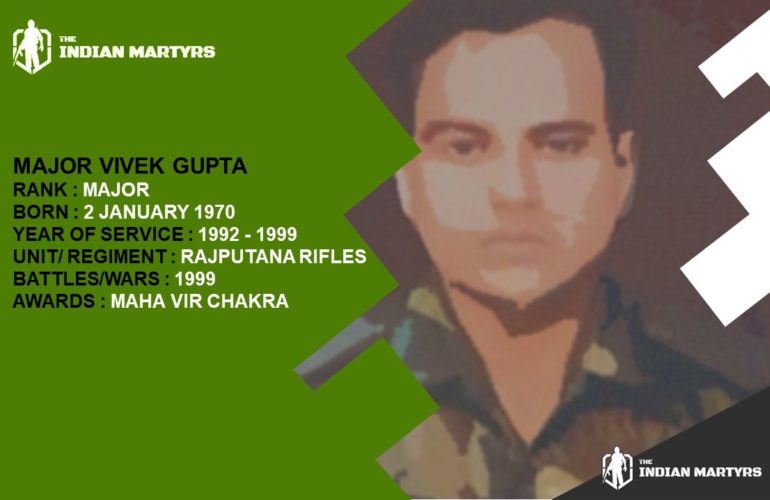 Major Vivek GuptaThe Indian Martyrs